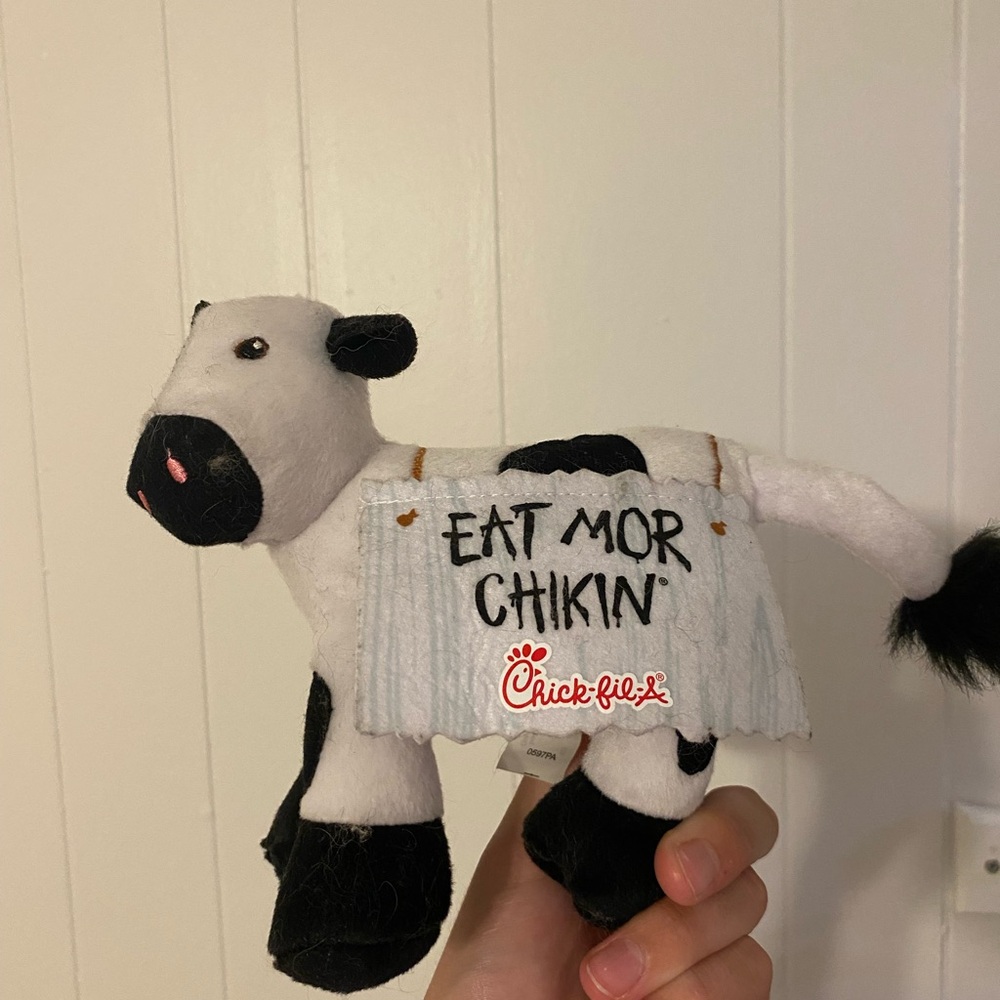 Chick-Fil-A Cow Plushie